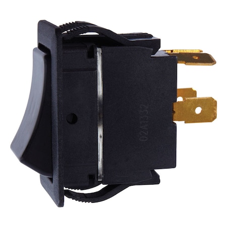 Jandorf Jandorf 20 amps Double Pole Rocker Power Tool Switch Black 1 pk 61124